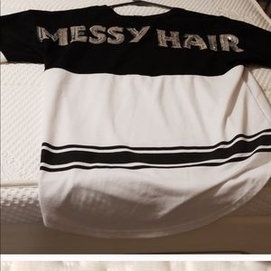 Rue21 “Messy hair don’t care” Jersey long sleeve